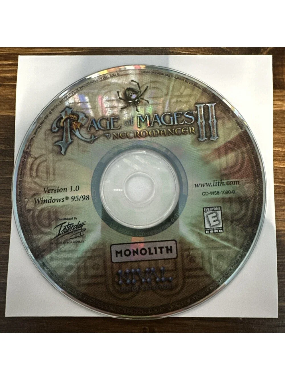 Rage of Mages II: Necromancer - (PC 1998 Monolith) - DISC ONLY